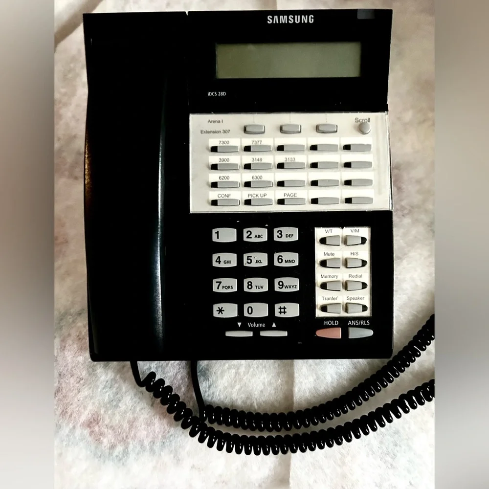 Samsung IDCS 28D Telephone Wired Office Phone programmbale buttons telephone